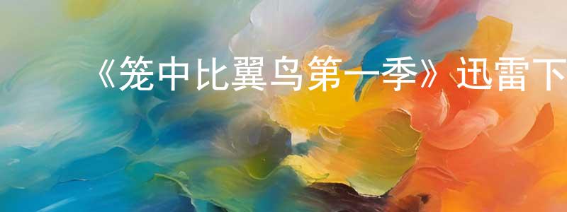 陈德景发布《笼中比翼鸟第一季》迅雷下载/在线观看-都市情感-美剧天堂